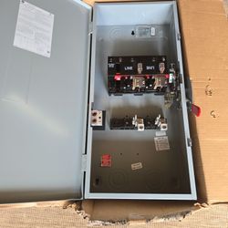 GE 240v 200a 1phase Disconnect Nema 1