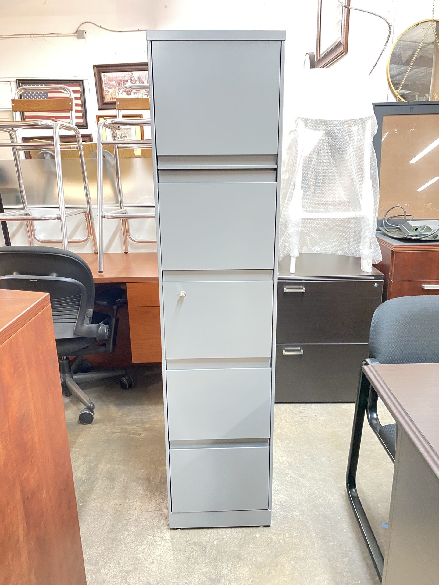 Steelcase vertical file cabinet