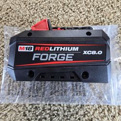 Milwaukee battery M18 forge 8.0 New