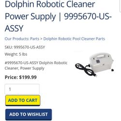 New Power Supply Unit Replacement Part Fit for Dolphin Advantage (Old), Nautilus (Old), Saturn (Old), 3001, Advantage Plus, Commander, Deluxe 3, DX5, 