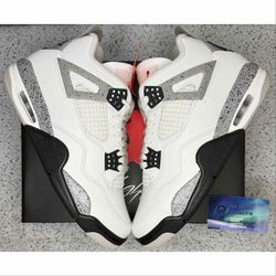 Jordan 4 White Cement 9 Men