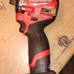 Milwaukee fuel M12 impact wrench and Milwaukee fuel M12 impact drill and Milwaukee M12 hackzall new with battery and charger