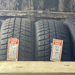 215/50r17 Bridgestone Snow Tires