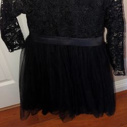All Black Kids Dress