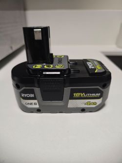 Ryobi battery