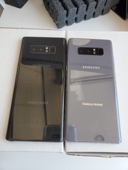 SAMSUNG GALAXY NOTE 8 64 GB FACTORY UNLOCKED EXCELLENT CONDITION EACH $380