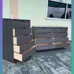 8 and 5 drawers dresser / Five and eight drawers dresser