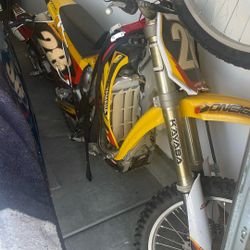 2 Dirt bikes  -  Yamaha & Honda