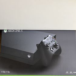 Xbox One X 1tb Black Edition 