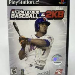 Major League Baseball 2K8 Sony PlayStation 2 (PS2) Video Game *BRAND NEW SEALED*