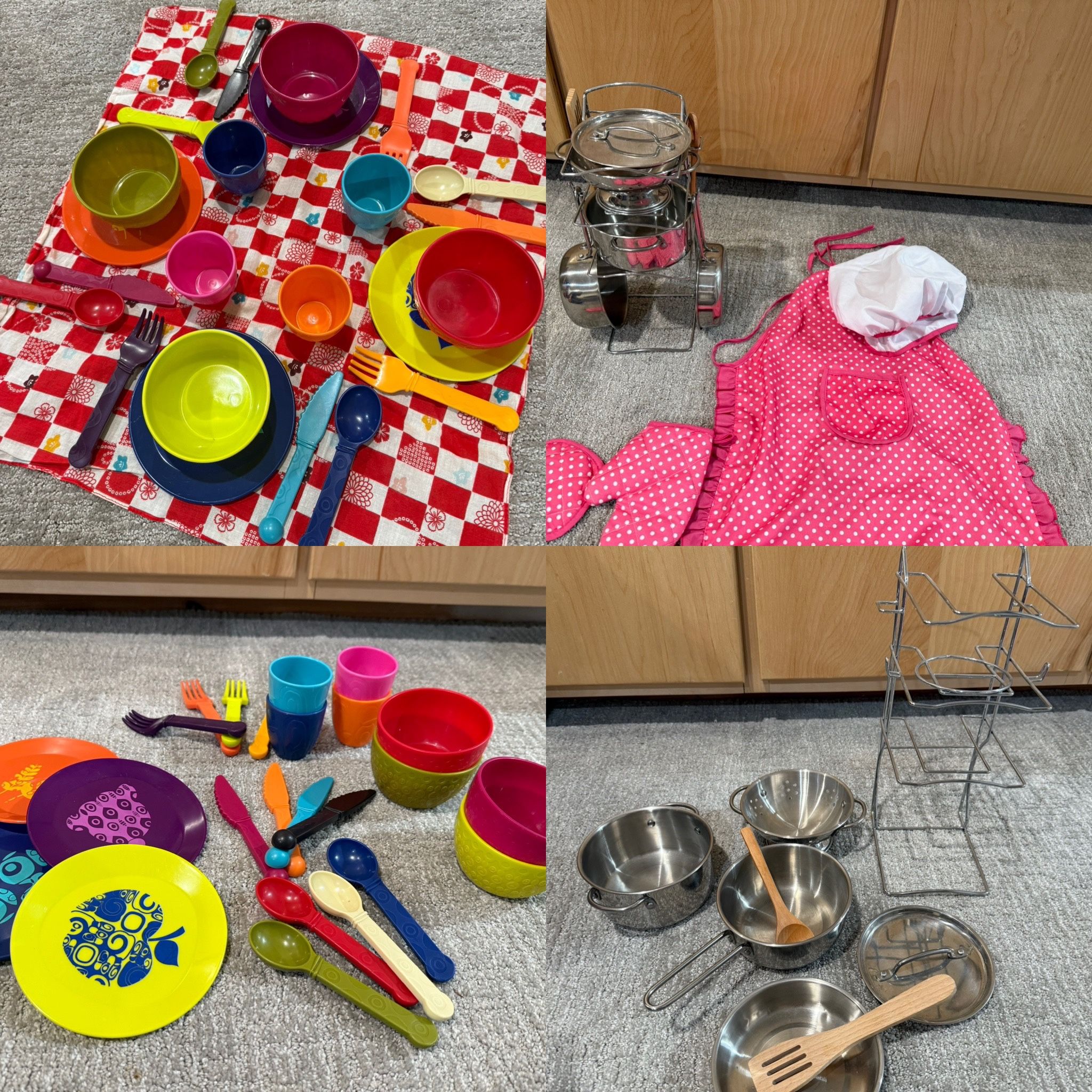 Full Pretend Kitchen Sets