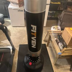 FitVen 65” Freestanding Punching Bag with FitVen Gloves - Almost New Condition!