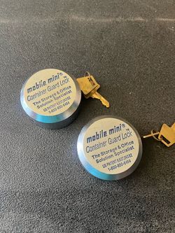 Mobile Mini Container Guard Locks with Keys – Set of 2