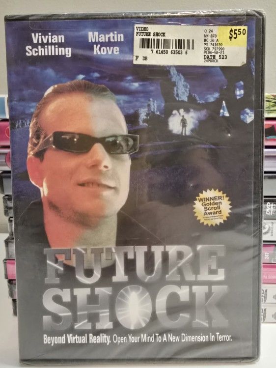 Future Shock 1993 Horror SciFi Movie DVD Bill Paxton NEW Sealed