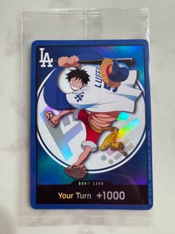 Bandai One Piece Card Luffy Dodgers Don!!