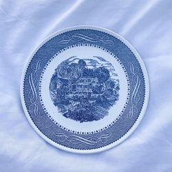Vintage currier and ives plate