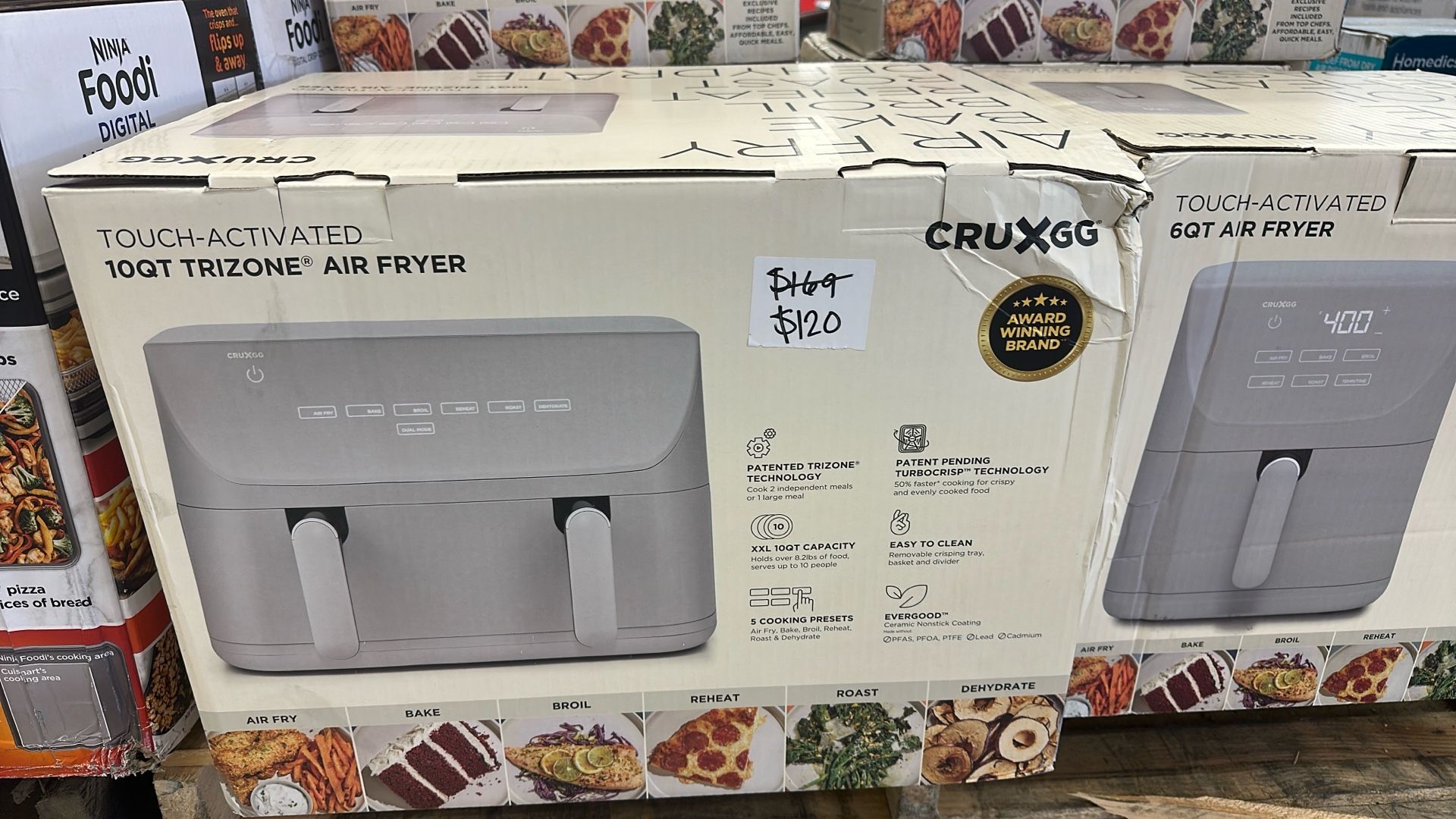 10 Quart Trizone Air Fryer
