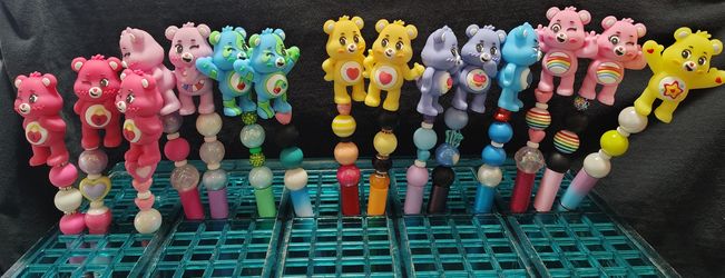 Beaded Characters Pens 