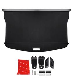 Powerty Cargo Cover for 2020-2024 2025 Ford Escape Accessories Trunk Cover Retractable Trunk Shielding Shade Cargo Luggage Cover Black