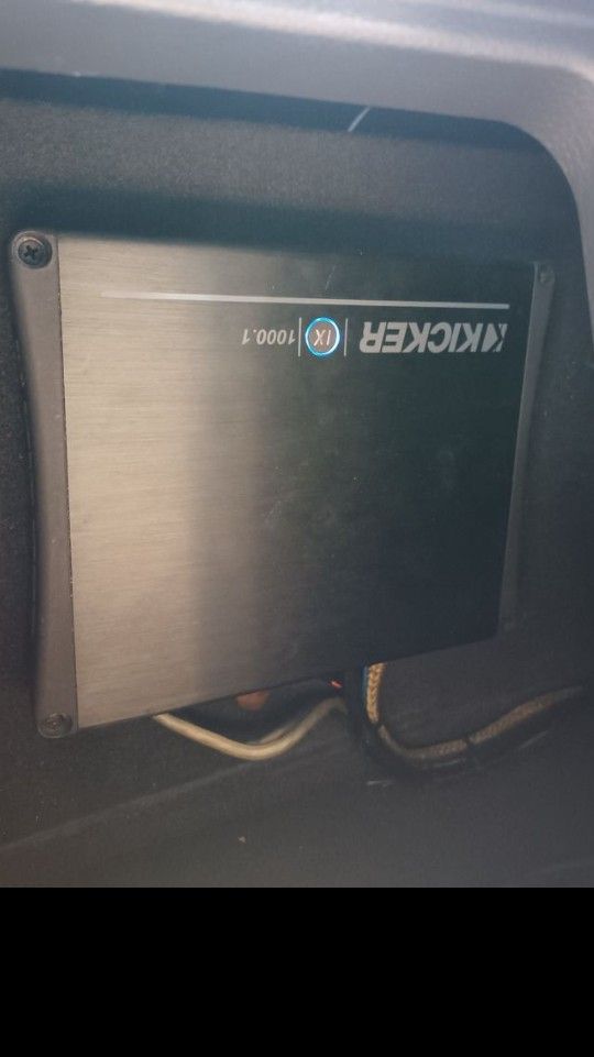 Kicker IX 1000.1 Amp - 1,000 watt