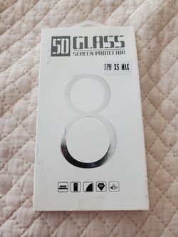 Protector glass for Iphone X max / Xs / brand new / 3 glass