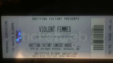 Violent Femmes tickets