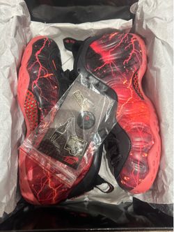 NIKE FOAMPOSITE stranger things SZ11.5 SOLAR RED NEON Jordan Infrared Levis  6 Sample Retro 97 95 Union Fragment Solefly Off White 2 1