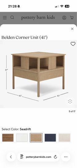 Pottery barn Belden collection seadrift corner unit