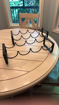 Stackable Pier1 iron wine racks