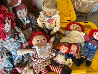 Raggedy Ann Dolls