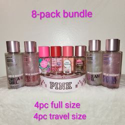 8 Body Mist De La Marca PINK Nuevos