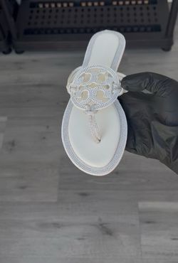 Tory Burch Miller Crystal Embellished Sandal