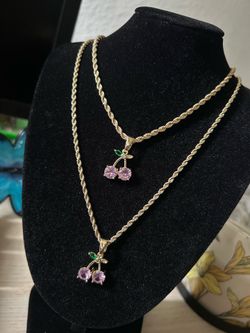 Cherry necklace