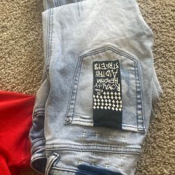 Selling Ksubi Jeans And Polo Shirt 
