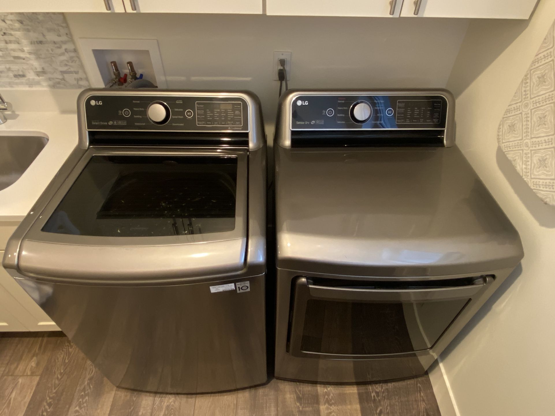 Washer and Dryer - LG