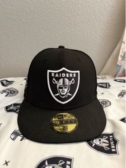 Raiders 65th Anniversary Fitted Hat Size 7 1/4
