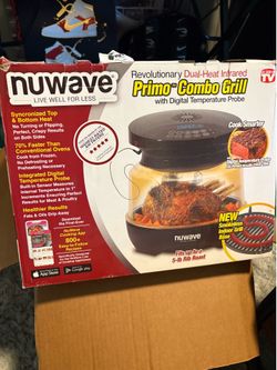NuWave Primo Combo Grill Open Box - Brand New Never Used