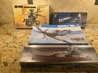 Model planes & boats Revell, Academy, Hobby Boss