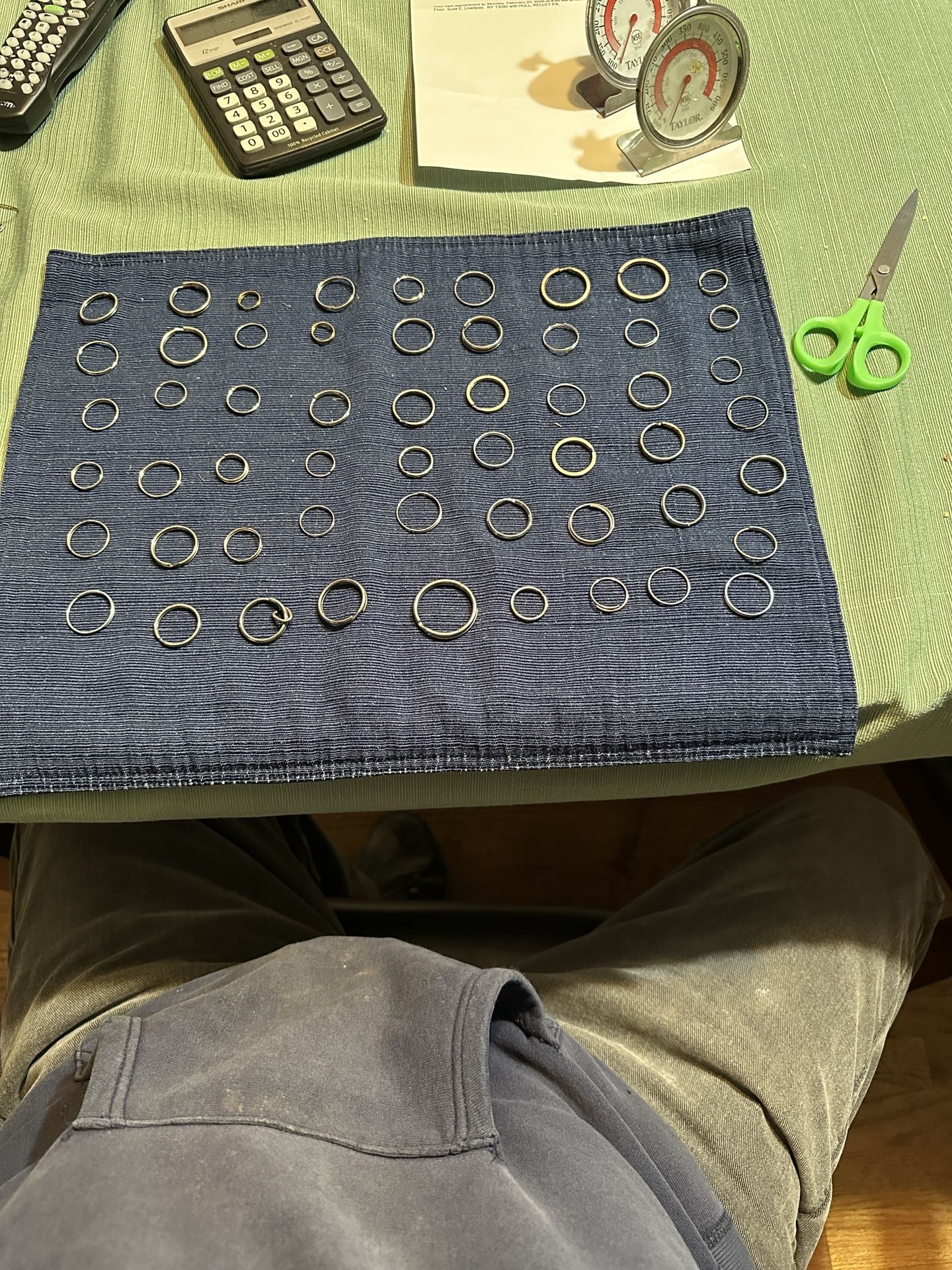 Lot of Various Key Rings 