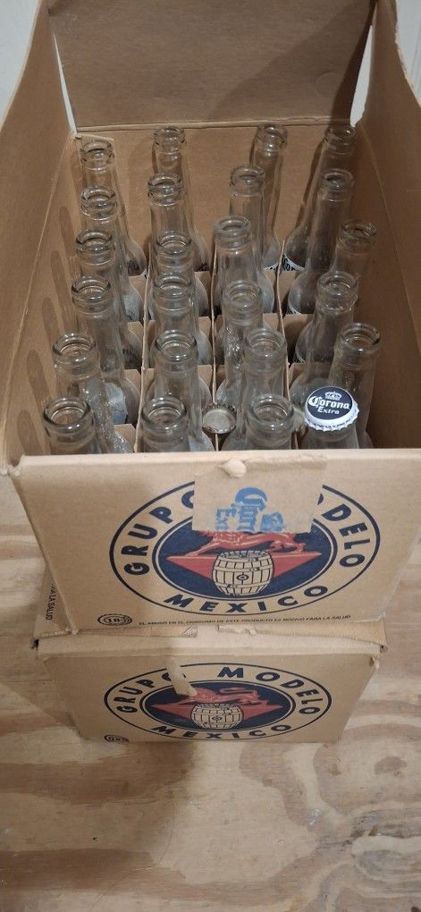 ENVASES DE CERVESA CORONA