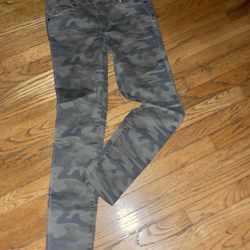 Girls Army Pants Size 14
