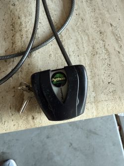 Python bike lock