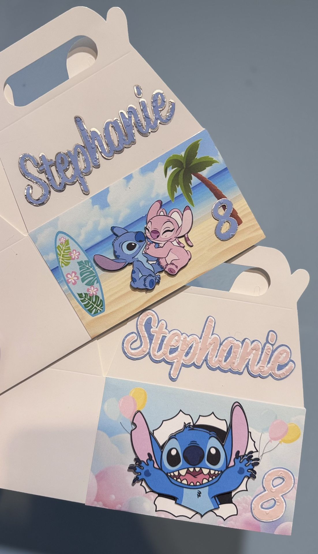 Birthday Candy Boxes 
