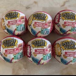 6 pack MGA’s Mini Verse Make It Mini lifestyle series 2