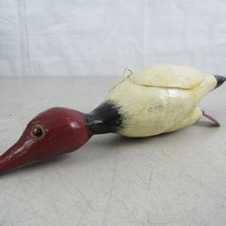 Duluth Fish Decoy Vintage DFD Duck 8 1/2" Length-13 Ounces


