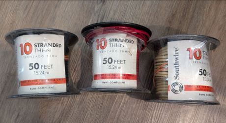 #10 coper wire 50' all 3