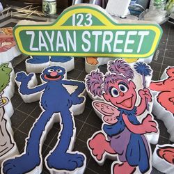 Sesame Street Cutouts