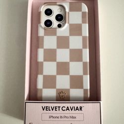 Velvet Caviar iPhone 16 Pro Max Nude Vibe Checker