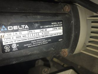 Delta 10” Compound Miter Saw