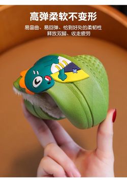 Kids Cartoon Character Foam Slippers